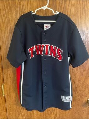 MN Minnesota Twins -Morneau #33 Kids Large 12/14 Baseball Jersey - True Fan